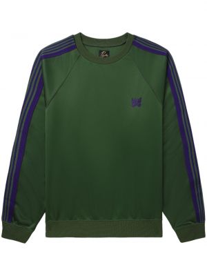 Sweatshirt mit stickerei Needles grün
