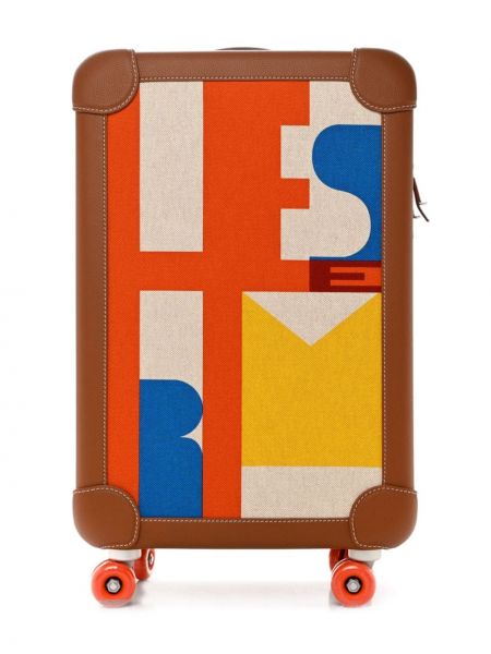 Кожаный куфар Hermès Pre-owned кафяво