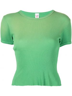 Zelené tričko bavlněné Re/done