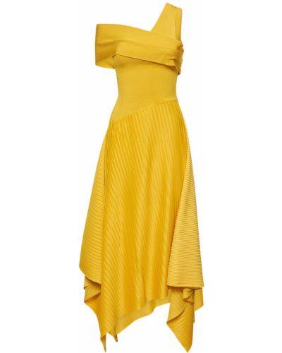 Миди рокля Az Factory жълто