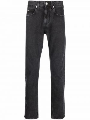 Skinny fit-jeans Marant svart