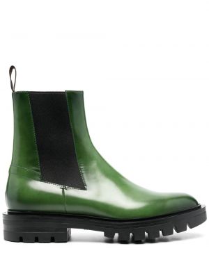 Členkové topánky Santoni zelená