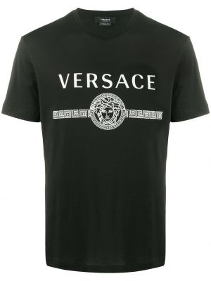Camiseta con estampado Versace