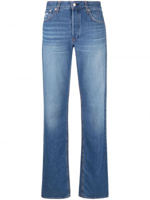Jeans bootcut taille haute large Rag & Bone bleu