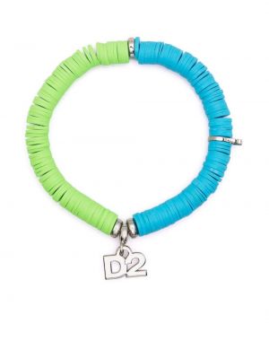 Manschett armband Dsquared2 grön