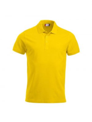 Классическая рубашка-поло Линкольн Clique желтый