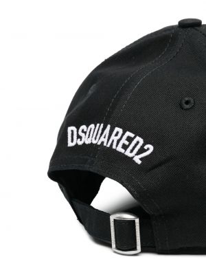 Kšiltovka s výšivkou Dsquared2 černá