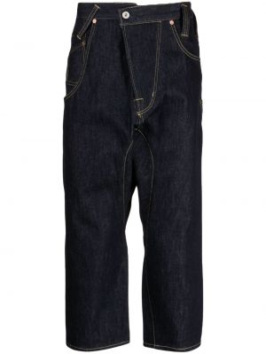 Asymmetrische jeans Fumito Ganryu blau
