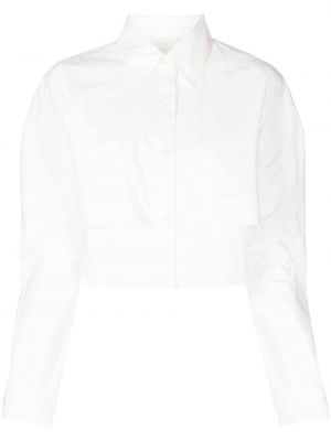 Bavlněná košile Jnby bílá