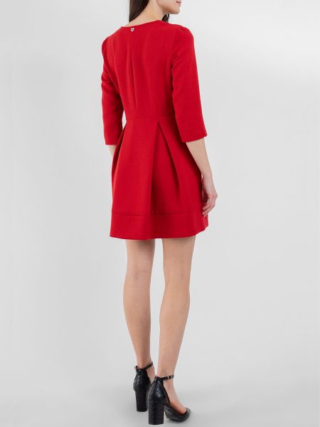 Красное платье мини Twin-set