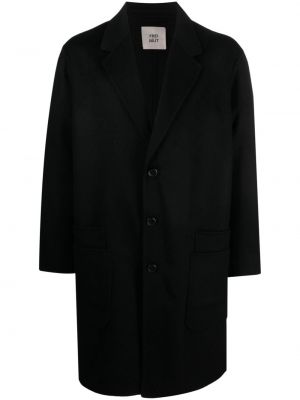 Vlnený kabát Frei-mut čierna