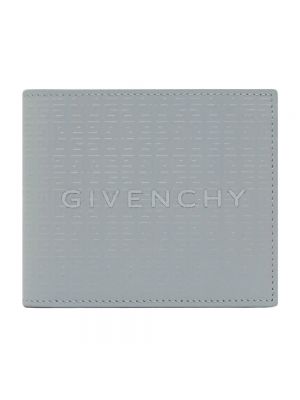 Portfel skórzany Givenchy szary