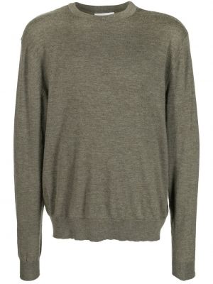 Rund hals kashmir lang genser Extreme Cashmere grønn