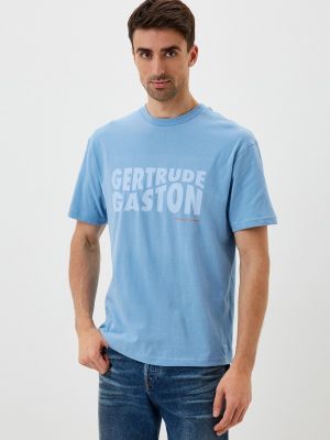 Футболка Gertrude + Gaston голубая