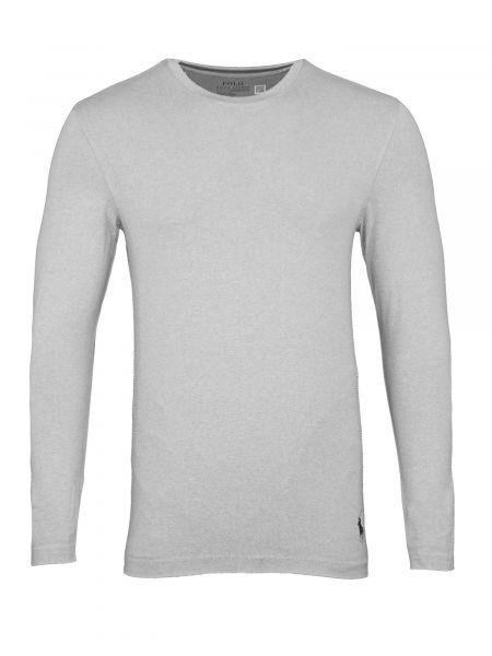 T-shirt a maniche lunghe Ralph Lauren grigio