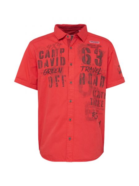 Риза Camp David червено