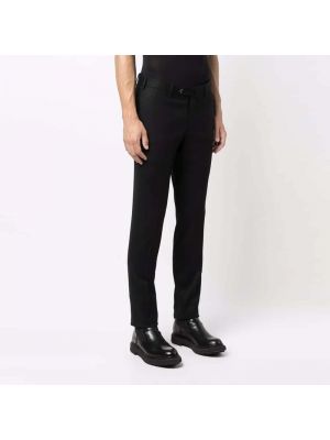 Spodnie skinny fit Pt01 czarne