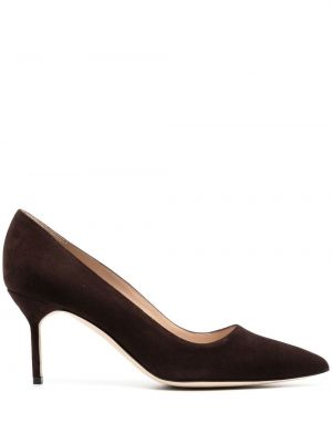 Pumps Manolo Blahnik brun