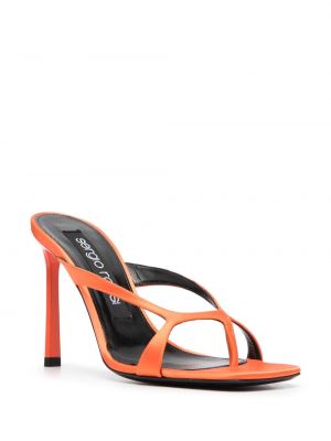 Slip-on sandaalid Sergio Rossi oranž