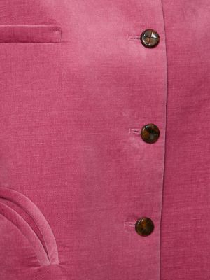 Chaqueta de lino Blazé Milano rosa