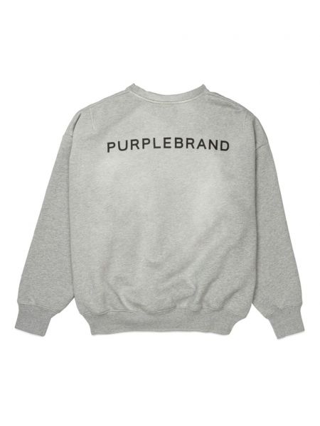 Sweatshirt aus baumwoll Purple Brand