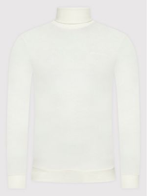 Golf Ls 755032 512226 Biały Regular Fit Karl Lagerfeld