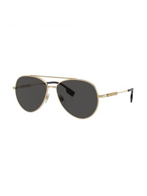 Okulary przeciwsłoneczne Burberry Eyewear złote