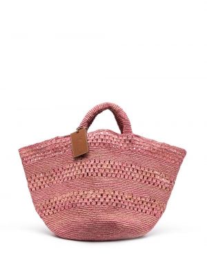 Шопинг чанта Manebì розово