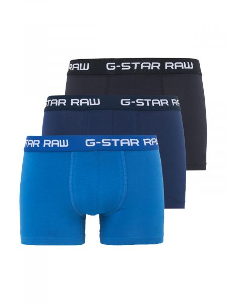 Боксеры со звездочками G-star Raw синие