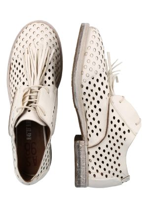 Ilgaauliai batai su raišteliais A.s.98 balta