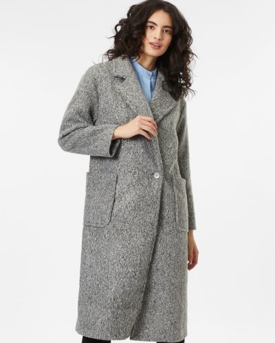 Priliehavý kabát Glamorous sivá