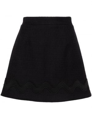 Mini suknja od tvida Patou crna