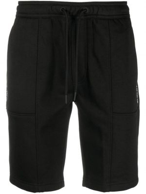 Pantalon de sport à imprimé Calvin Klein Jeans noir