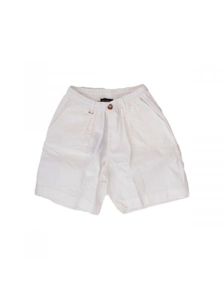 Bermuda kratke hlače Paolo Pecora bijela
