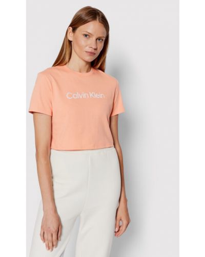 T-shirt Calvin Klein Performance orange