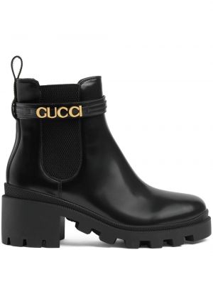 Leder chelsea boots Gucci
