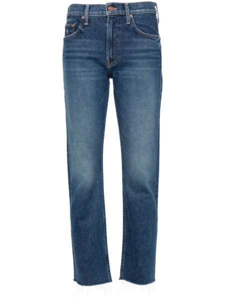 Straight jeans Mother blau