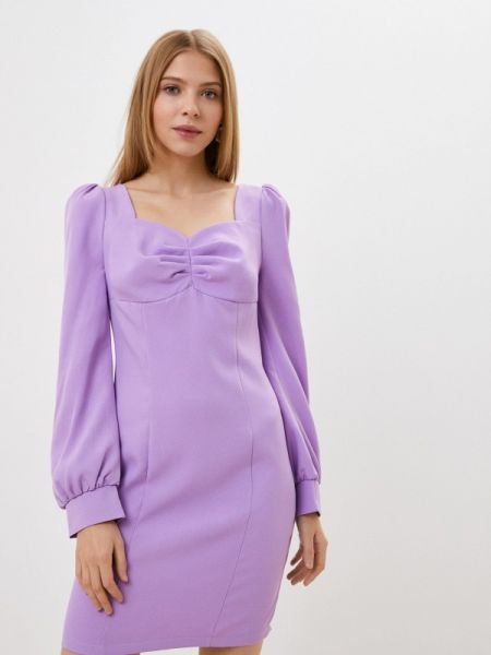 Платье-карандаш Elsi фиолетовое