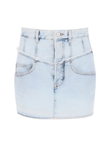 Niebieska spódnica jeansowa Isabel Marant
