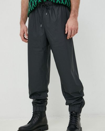 Pantaloni sport Rains negru