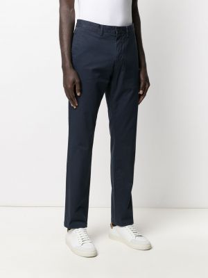 Rovné kalhoty Polo Ralph Lauren modré