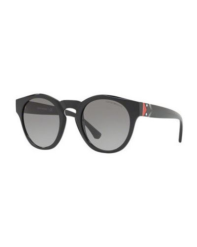Czarne okulary przeciwsłoneczne Armani