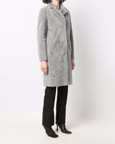 Kabát Liska šedý