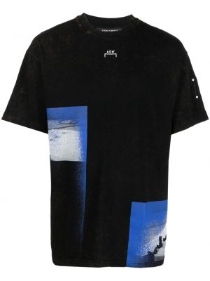 Bavlněné tričko A-cold-wall* černé