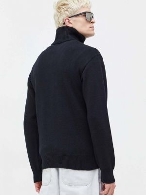 Gyapjú pulóver Gcds fekete