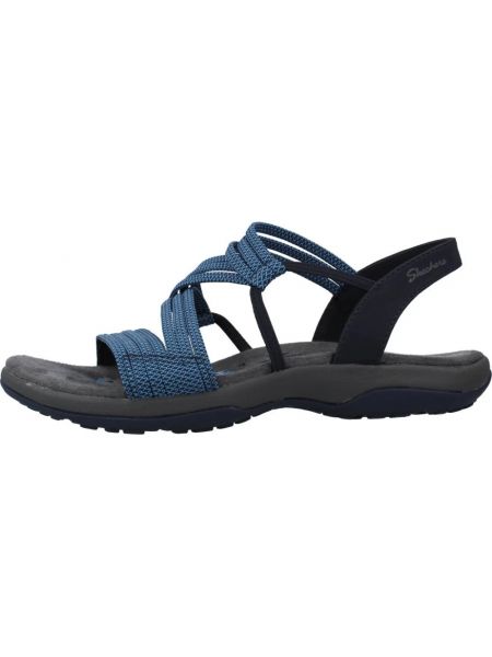 Slim fit sandale Skechers blau