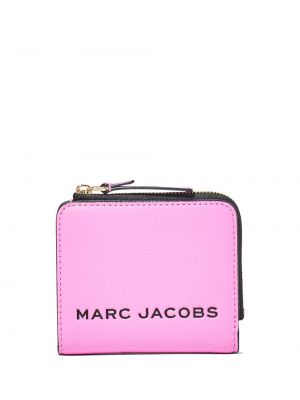 Cartera con cremallera Marc Jacobs rosa