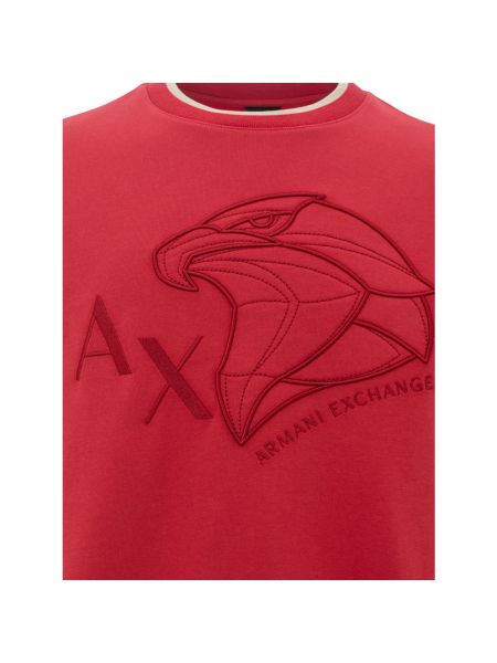 Sweatshirt Armani Exchange rot