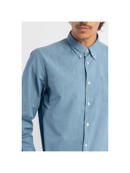 Camisa Woolrich azul