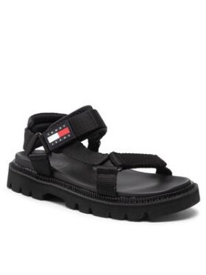 Chunky sandále Tommy Jeans čierna